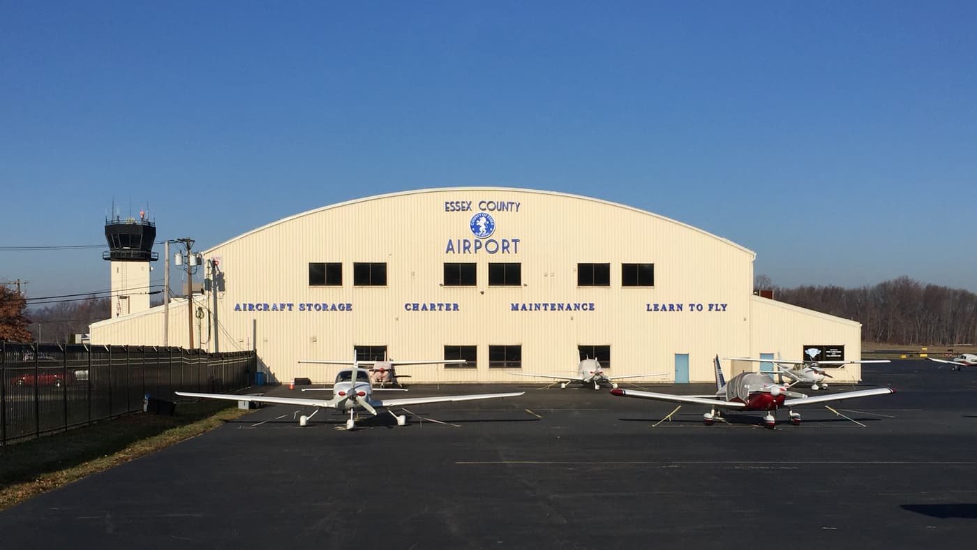 Essex County Airport, Caldwell, NJ, private terminal