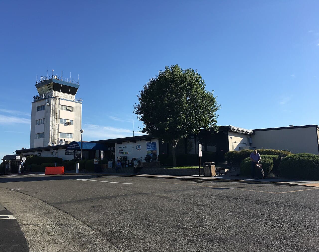 Sonoma County Airport, Santa Rosa, CA — private terminal